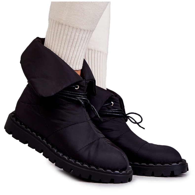 Women's insulated boots Black Emelie Women's insulated boots Black Emelie