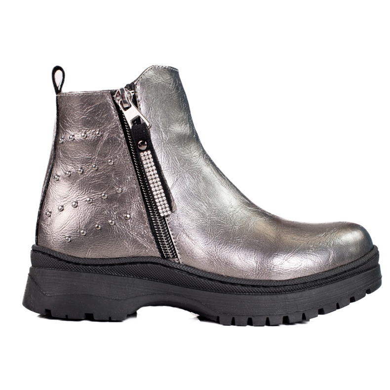 W. Potocki Shoes for girls Potocki silver