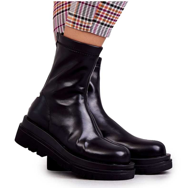 High Warm Boots GOE KK2N4054 Black