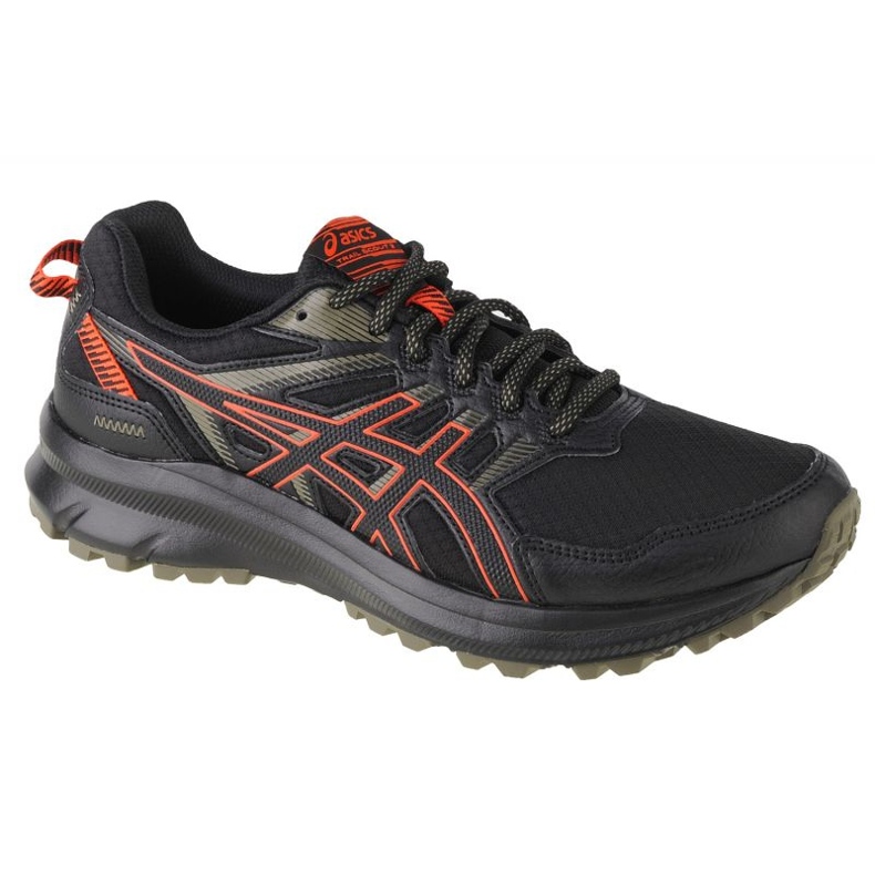 Asics Trail Scout 2 M 1011B181-007 running shoes black orange golden