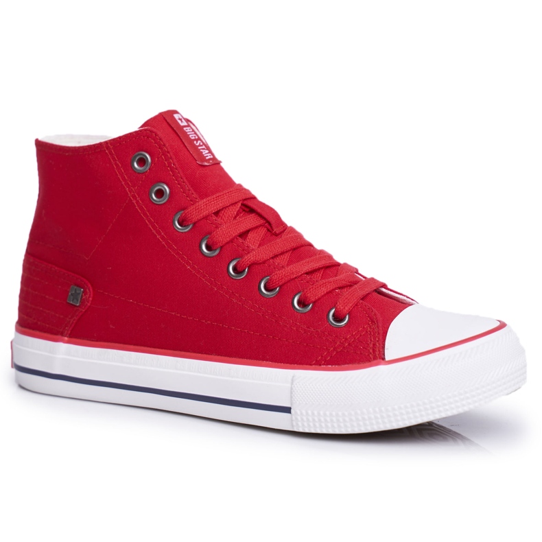 Women's Sneakers Big Star High Red DD274334