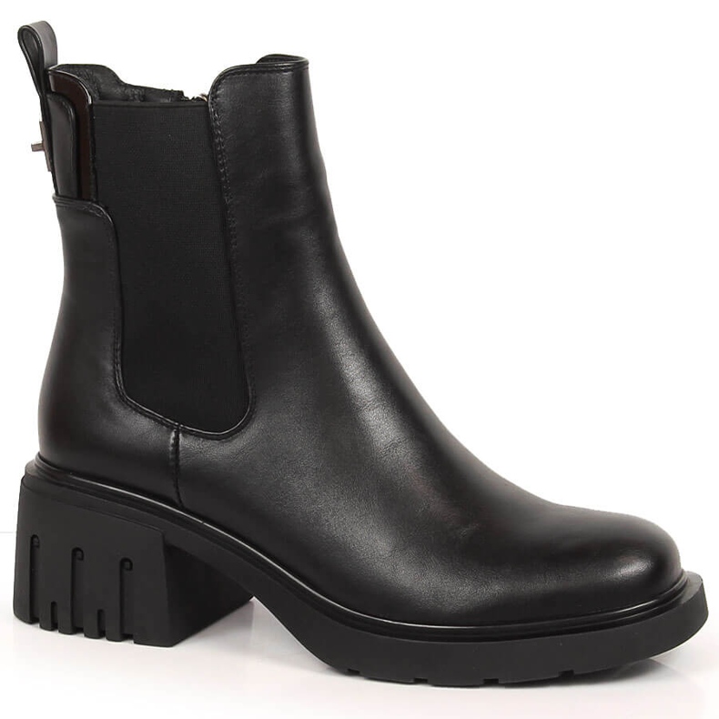 Women's boots Jodhpur boots with black insulated Black Filippo PAW375