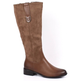Women's brown warm boots Jezzi JEZ367B Women's brown warm boots Jezzi JEZ367B