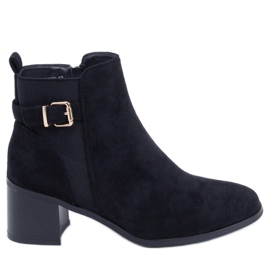 High-heeled boots from Cyndi Black Suede