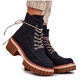 Women's Fashionable Warm Boots Black Gerda