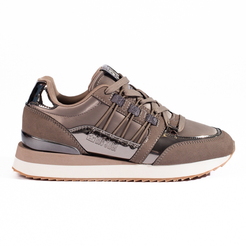 Women's Big Star sneakers KK274112 brown