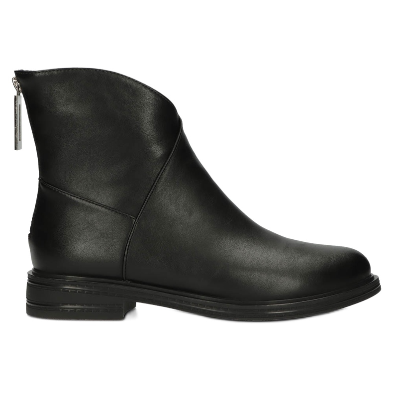 Leather Booties Jodhpur boots Filippo DBT4077 black Leather Booties Jodhpur boots Filippo DBT4077 black