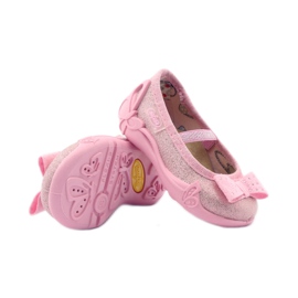 Girls' slippers bow Befado 441p006 pink Girls' slippers bow Befado 441p006 pink