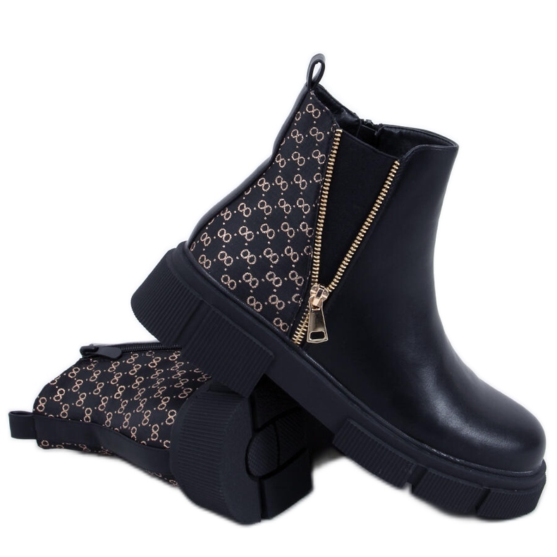 BM Ariana Black Jodhpur boots