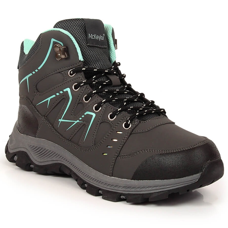 Gray McKeylor women's high trekking shoes grey