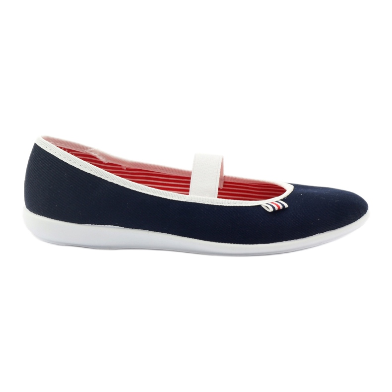 Women's sneakers Czech Befado 493q002 navy blue white