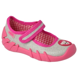 Befado children's shoes mm 109P251 pink silver Befado children's shoes mm 109P251 pink silver