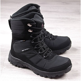 American Club black waterproof trekking snow boots American Club black waterproof trekking snow boots