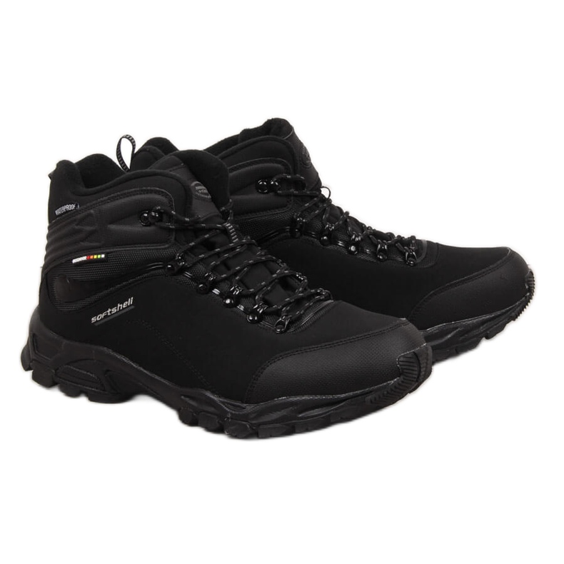 Trekking shoes waterproof oversized black American Club Trekking shoes waterproof oversized black American Club