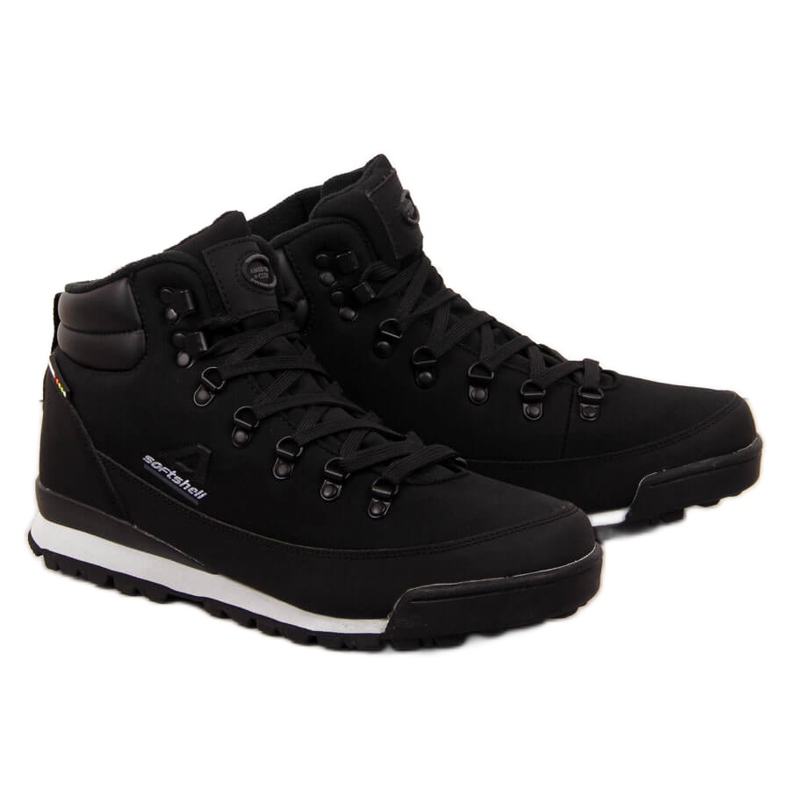 Black American Club men's waterproof trekking shoes