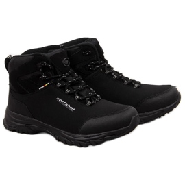 Black American Club waterproof insulated trekking shoes