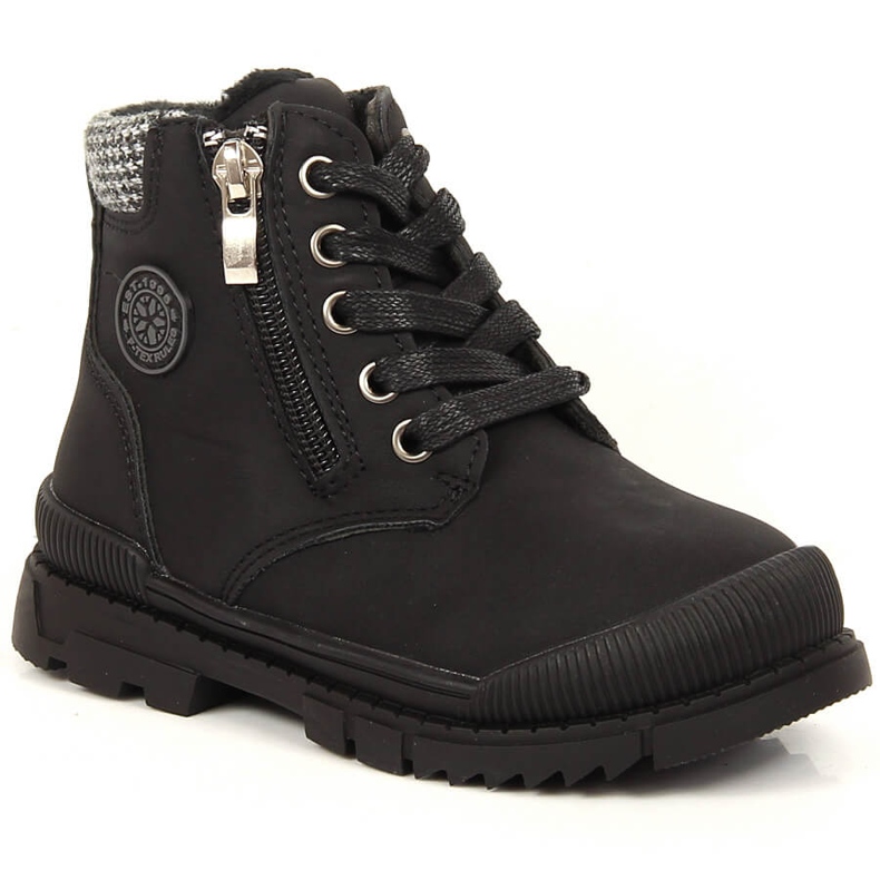 Black NEWS insulated children's boots Black NEWS insulated children's boots