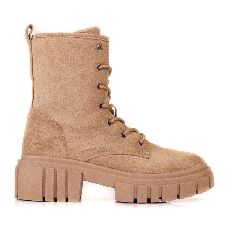 Beige suede women's Shelovet bags brown