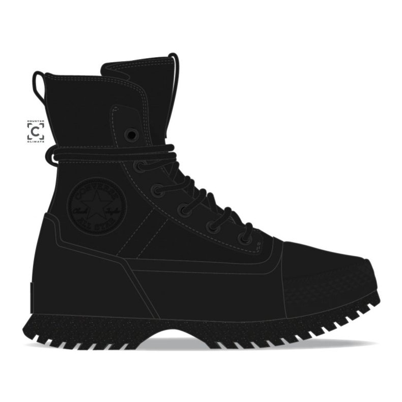 Converse Chuck Taylor All Star Lugged 2.0 Counter Climate W A00909C shoes black