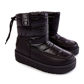 Children's snow boots Big Star KK374220 Black Children's snow boots Big Star KK374220 Black