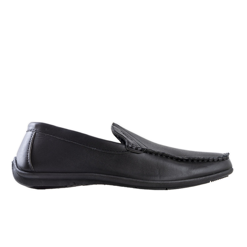 Black men's Hogar loafers