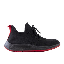 Black sports sneakers Black sports sneakers