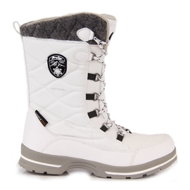 Women's snow boots waterproof winter white American Club 08/22 - KeeShoes