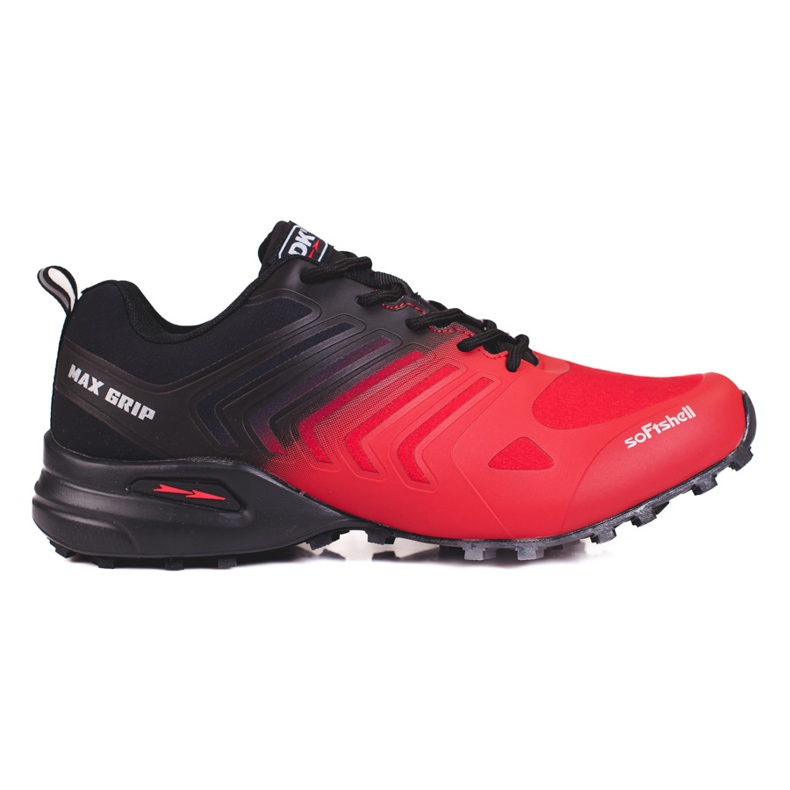 Black and red DK trekking shoes Black and red DK trekking shoes