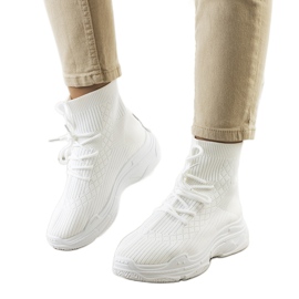 White socks from Dowden White socks from Dowden