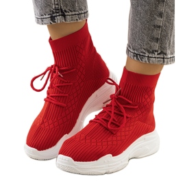 Red Dowden socks