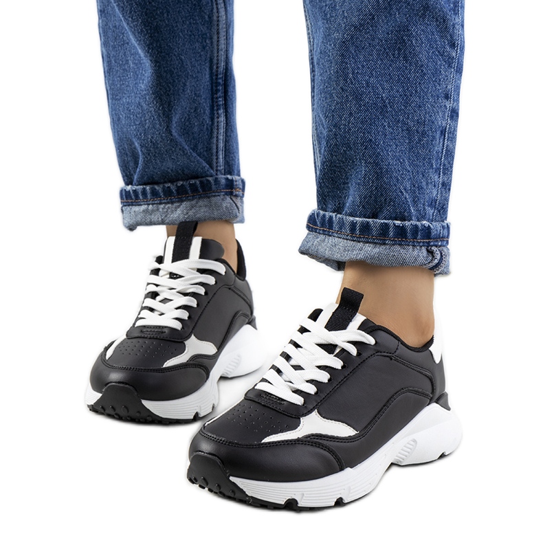 Black Ballater sneakers