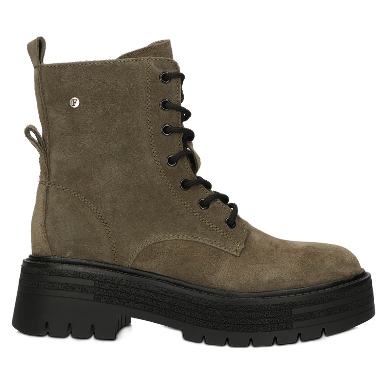 Leather suede insulated boots Filippo W PAW379B brown
