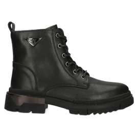 Leather insulated boots Filippo W PAW377B black