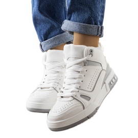 Gray sneakers for the ankle Megatheo grey Gray sneakers for the ankle Megatheo grey