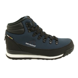American Club American trekking winter boots with WT61 membrane. Navy blue black American Club American trekking winter boots with WT61 membrane. Navy blue black