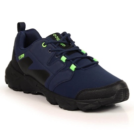 Atletico navy blue men's waterproof trekking shoes