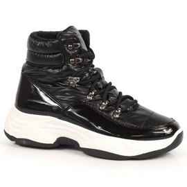 Black Vinceza high insulated women's sports shoes