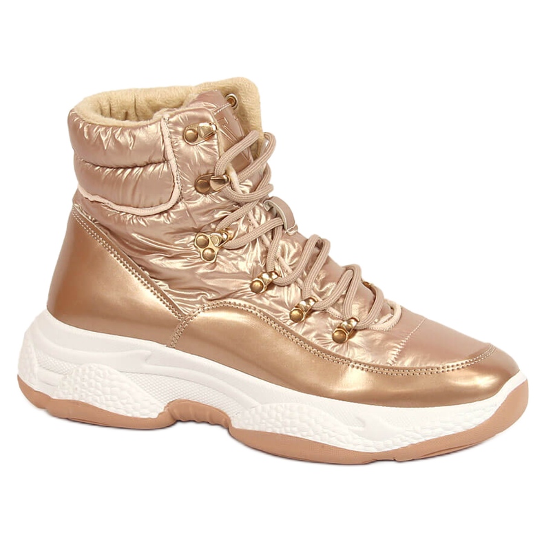 Women's high insulated golden Vinceza sports shoes Women's high insulated golden Vinceza sports shoes