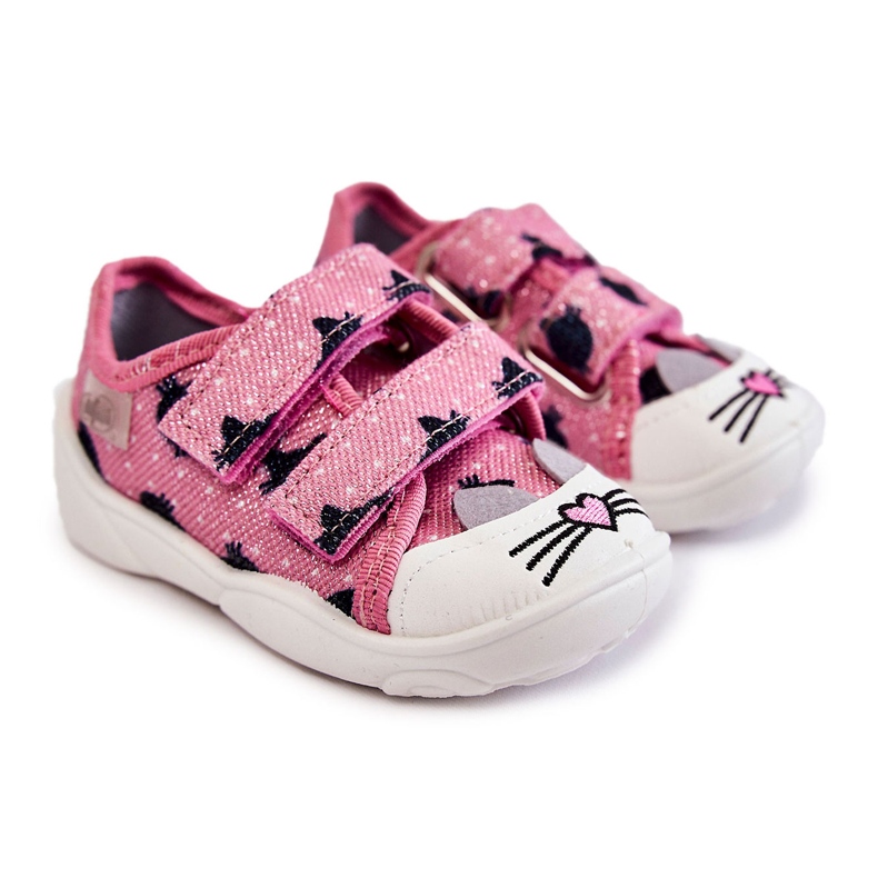 BEFADO S.A. Children's Pink Pink Befado 907P150 Kotki sneakers
