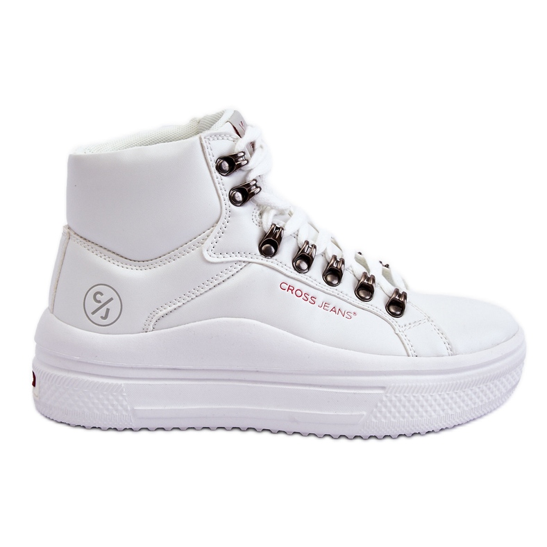 Women's High Sneakers Cross Jeans KK2R4028C White