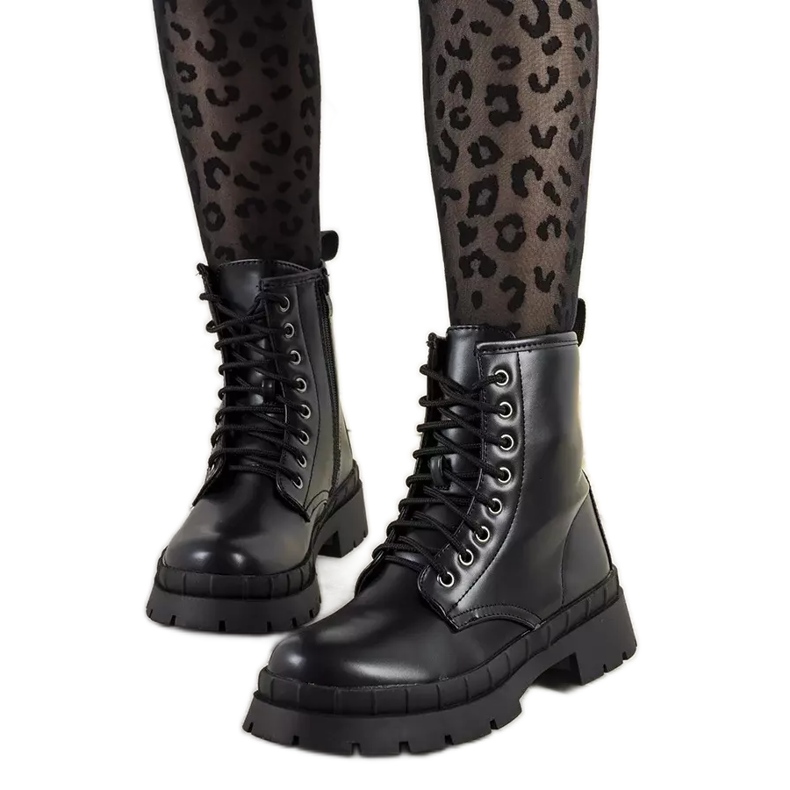BM Black women's trappers from Vistala