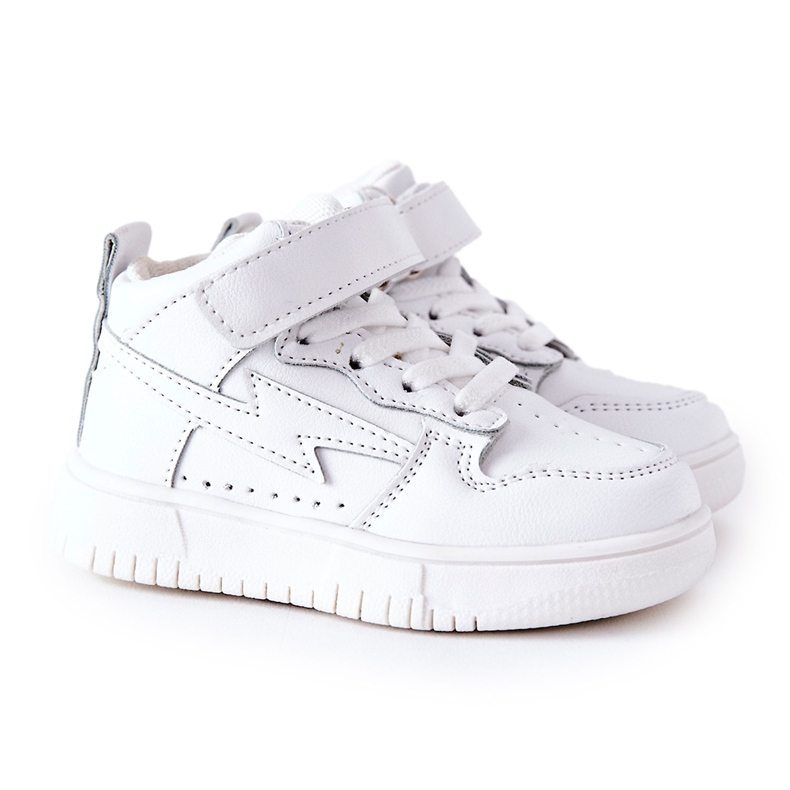 Children's High Sports Shoes White Children's High Sports Shoes White