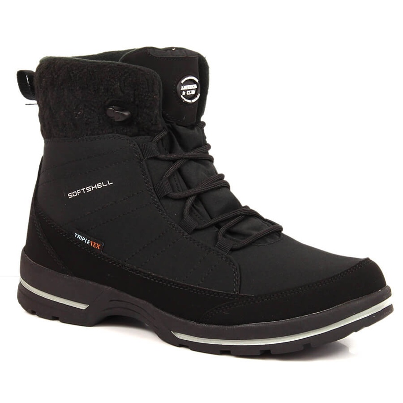 American Club waterproof trekking snow boots black