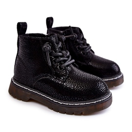 Children's Warm Boots With Zipper Black Betsy