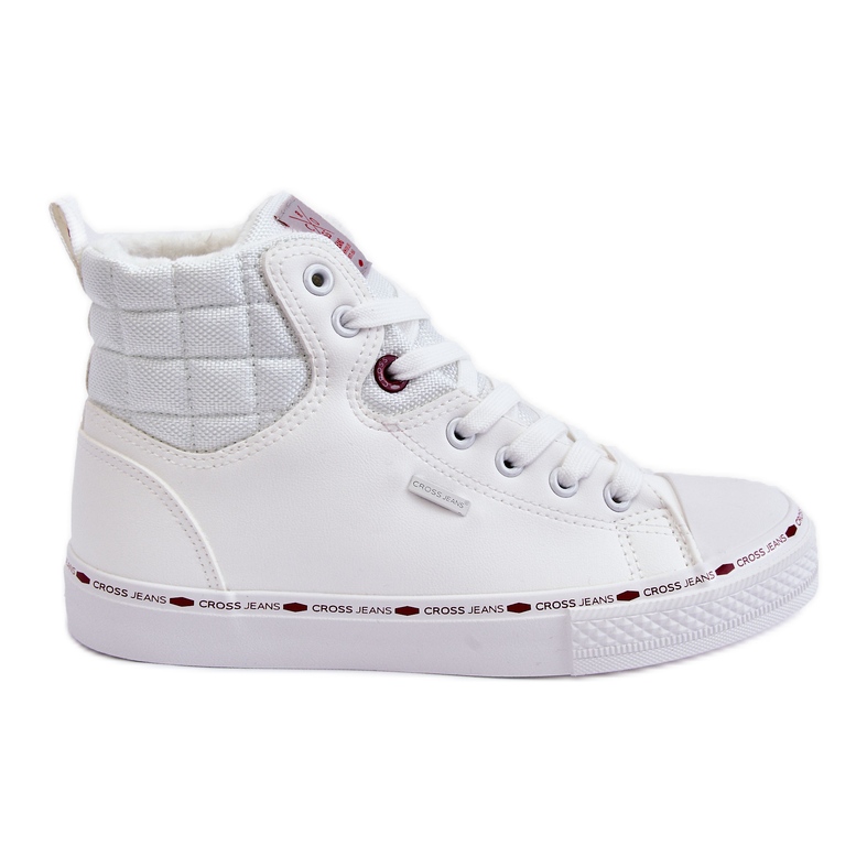 Women's High Sneakers Cross Jeans KK2R4060C White