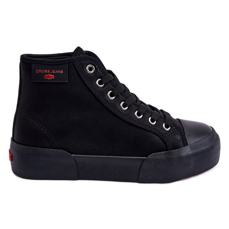 Women's High Sneakers Cross Jeans KK2R4055C Black