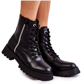 FM1 Classic Black Romy insulated boots