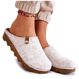 Domestic Slippers Prophylactic Slippers Inblu DK-08-002 Beige