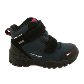 American Club Softshell boots with WT70 membrane. Navy blue black
