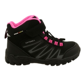 American Club Softshell boots with WT107 membrane Black / Pink